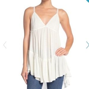 S Free People bella donna tunic tank